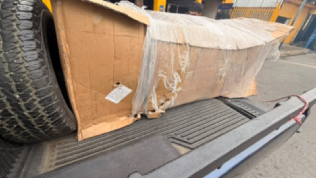 Fotografía real de operación CargoABK número 4