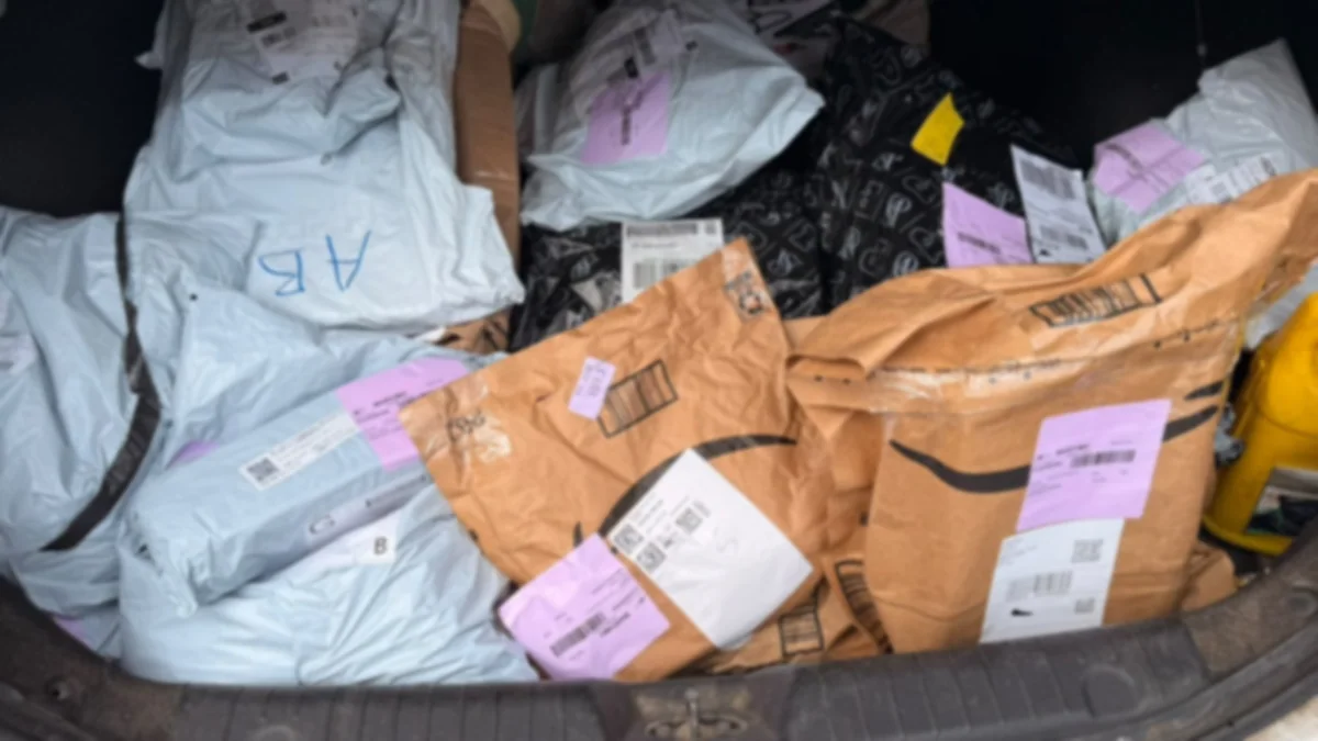 Paquetes preparados para recogida